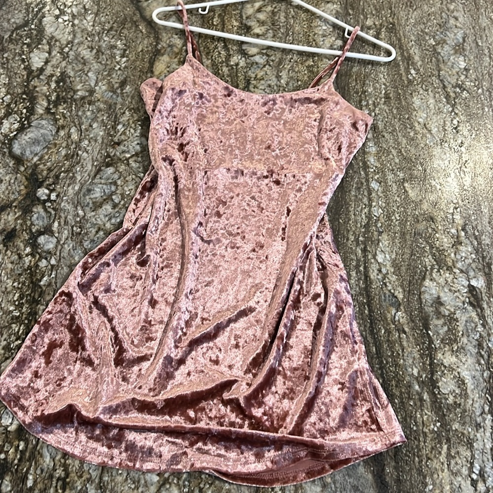 Velvet Mini Dress